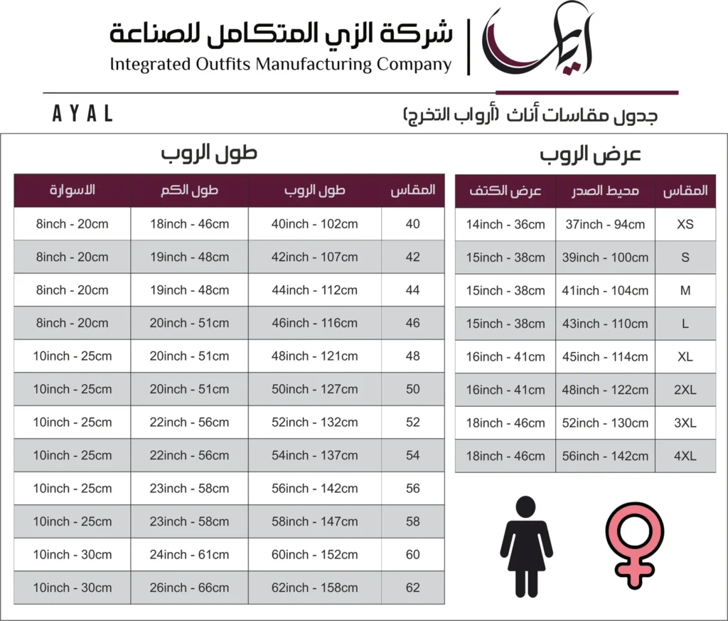 femalechart بكج تخرج جامعة جدة