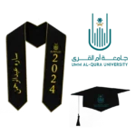 وشاح وكاب تخرج جامعة ام القرى